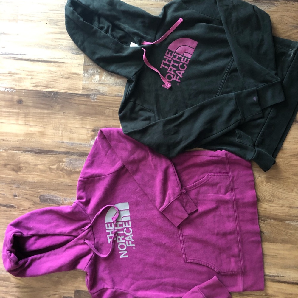2 The North Face Hoodies
